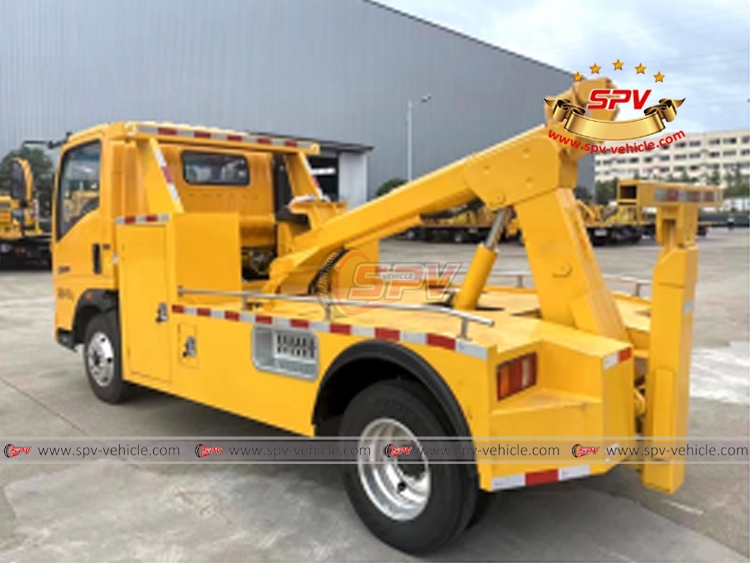 SPV-Vehicle 3 Tons Wheel-lift Wrecker Truck - Left Back Side